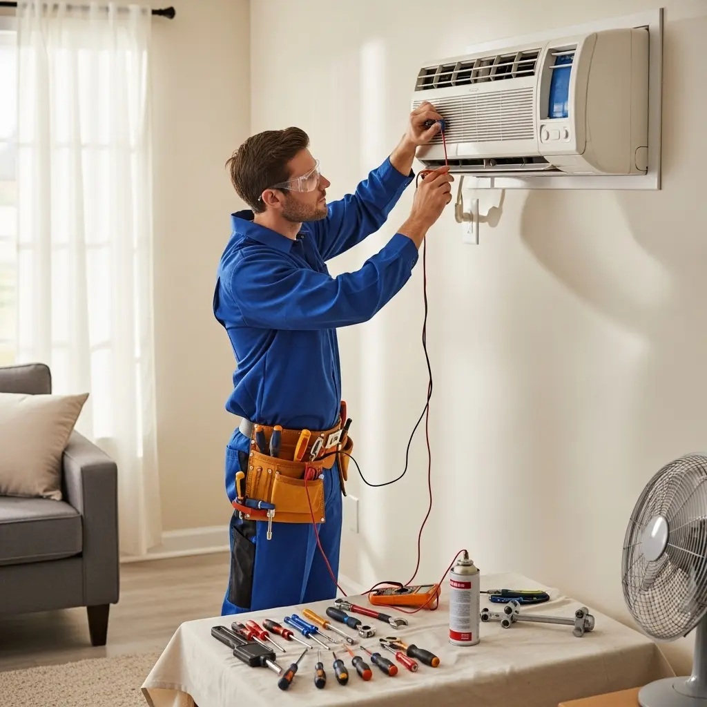 Gaziemir Baxi Baxi klima gaz dolumu ve bakım – Enerji verimliliği artırıldı. - Teknik servis örneği